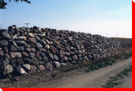 Great Wall of Saskatchewan - Smiley, Saskatchewan
