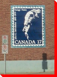 Diefenbaker Stamp - Humboldt, Saskatchewan