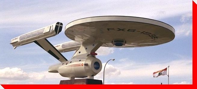 Credit: Vulcan's Starship Enterprise Model!