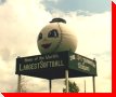 Susie the World's Largest Softball - Chauvin, Alberta