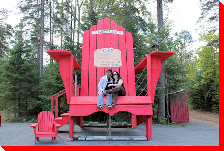 Northern Ontario's Largest Muskoka Chair - Thessalon, Ontario