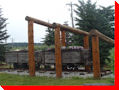 Antique Underground Coal Train - Canmore, Alberta