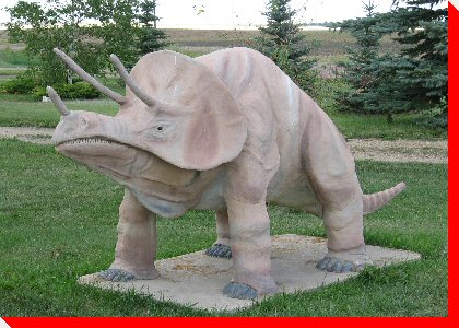 Triceratops - Drumheller, Alberta