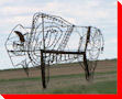 Metal Buffalo - Tugaske, Saskatchewan
