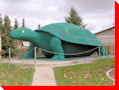 Ernie - Canada's Largest Turtle - Turtleford, Saskatchewan