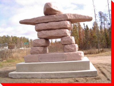 Inukshuk - Vermilion Bay, Ontario