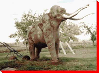 Wally the Wooly Mammoth - Kyle, Saskatchewan