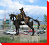 Westbank First Nation Man and Horse - West Kelowna, British Columbia