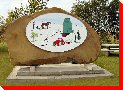 Giant Lapel Pin - Willingdon, Alberta